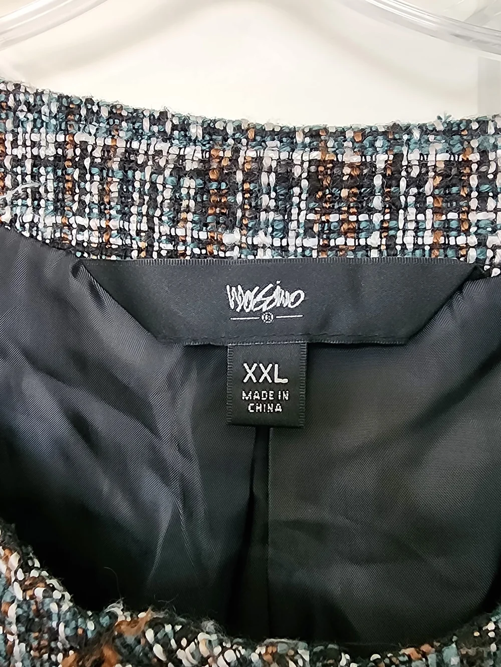 Mossimo Tweed Short Sleeve Jacket